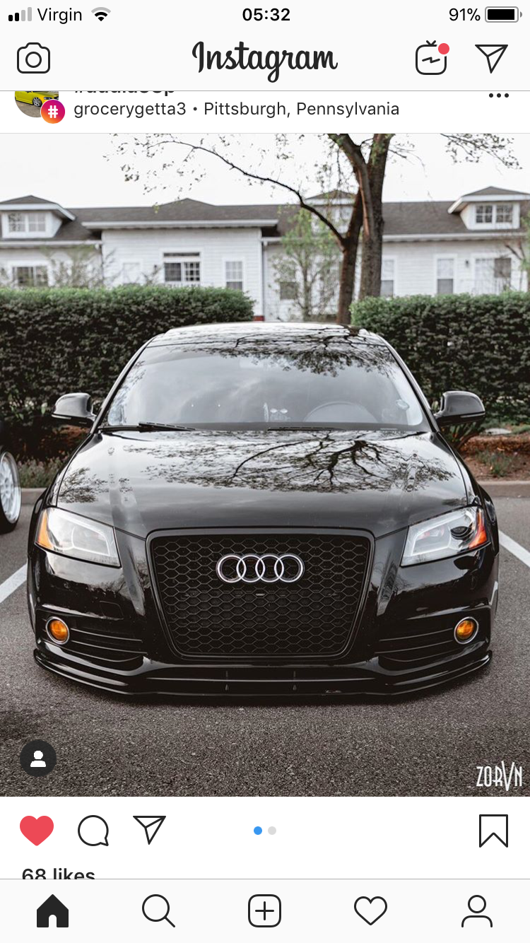 Honey comb grill with chrome badge | Audi-Sport.net