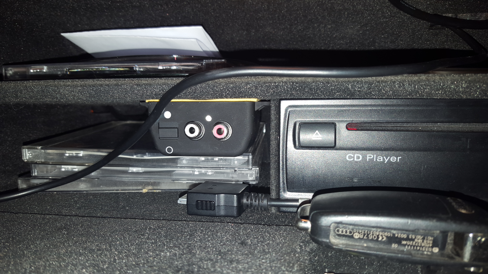 Where to fit USB and aux in port for Dension Gateway 500s BT | Audi -Sport.net