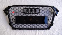 Audi rs4 facelift b9 rs4 style black edition front radiator grille 24 pekm218x122ekm