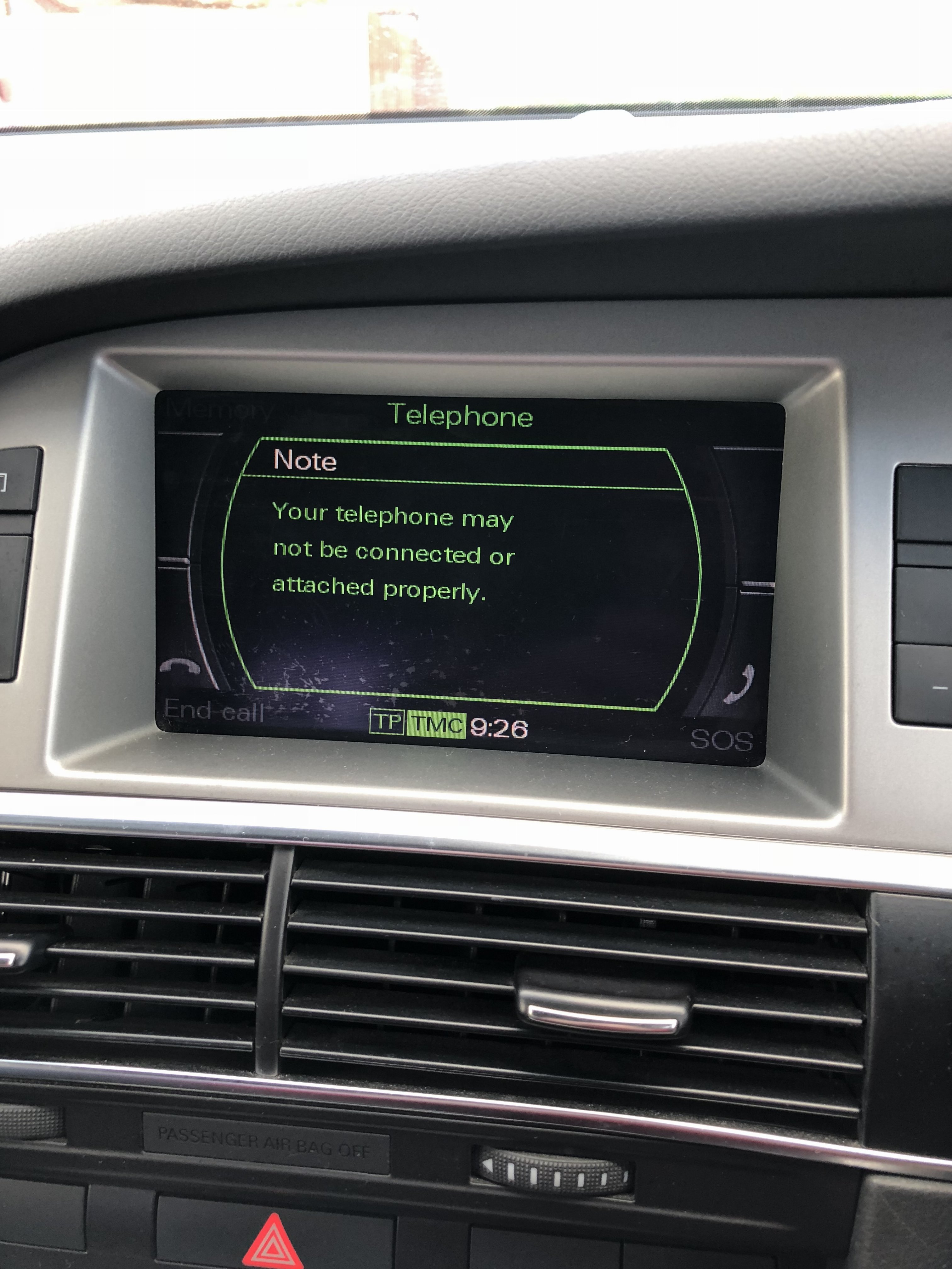 MMI Bluetooth connection frustration! | Audi-Sport.net