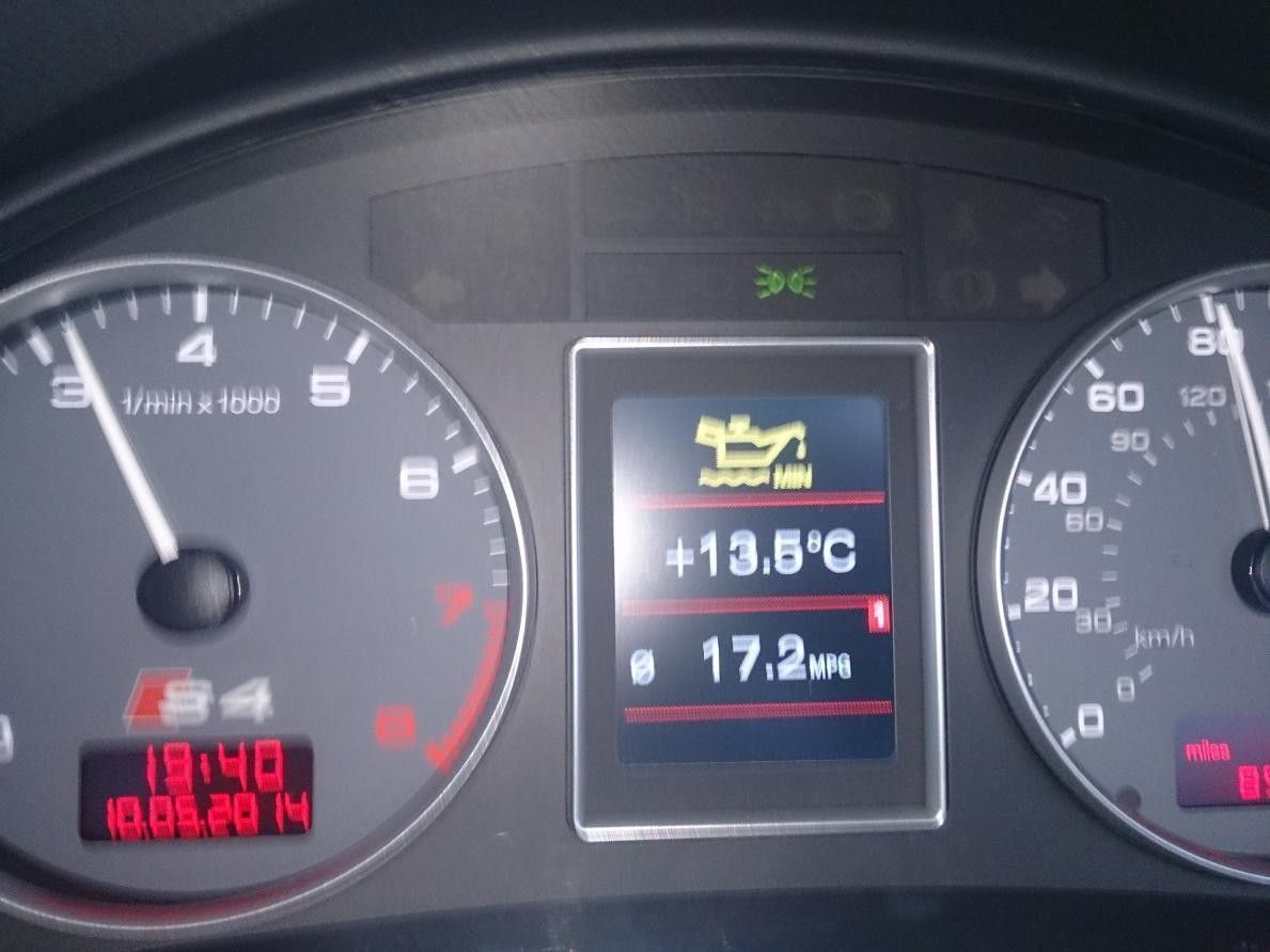 Oil problem on my S4 | Audi-Sport.net