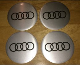 Audi Center Cap Metal Stickers 1