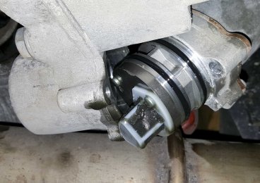 Hadex oil change pump removal