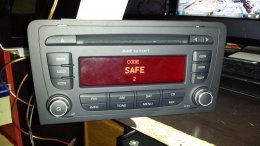 2010 audi a3 Radio in safe mode. | Audi-Sport.net