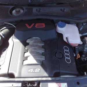 Audi S8 Engine Installation.